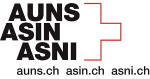Il logotipo dell'Azione per una Svizzera Neutrale e Indipendente