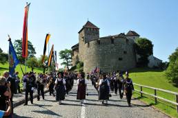 The celebration of the Liechtensteiner National Holiday