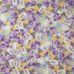 Serie di banconote da mille franchi svizzeri