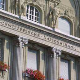 La sede della Banca Nazionale Svizzera a Berna