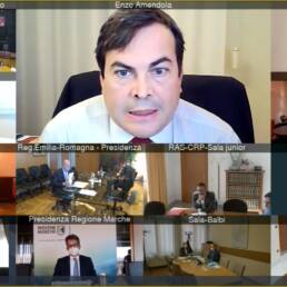Incontro virtuale tra Vincenzo Amendola (Ministro degli Affari Europei) e le Regioni e le Province Autonome