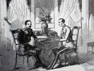 Incontro tra Napoleone III e Francesco Giuseppe a Villafranca