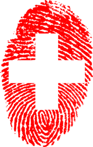 L'impronta del pollice della... Svizzera