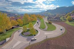 Il rendering della nuova circonvallazione di Oberburg