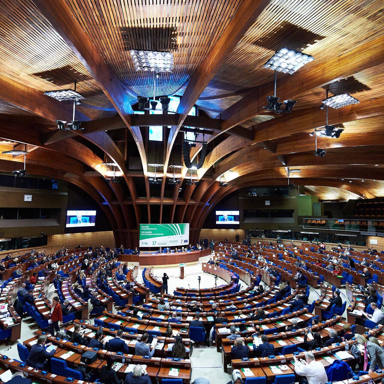 La 37esima sessione del Congresso dei poteri locali e regionali del Consiglio d’Europa.