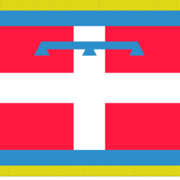 La bandiera della Regione Piemonte