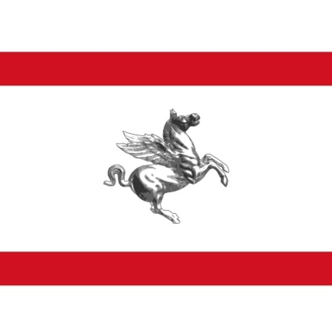La bandiera della Regione Toscana
