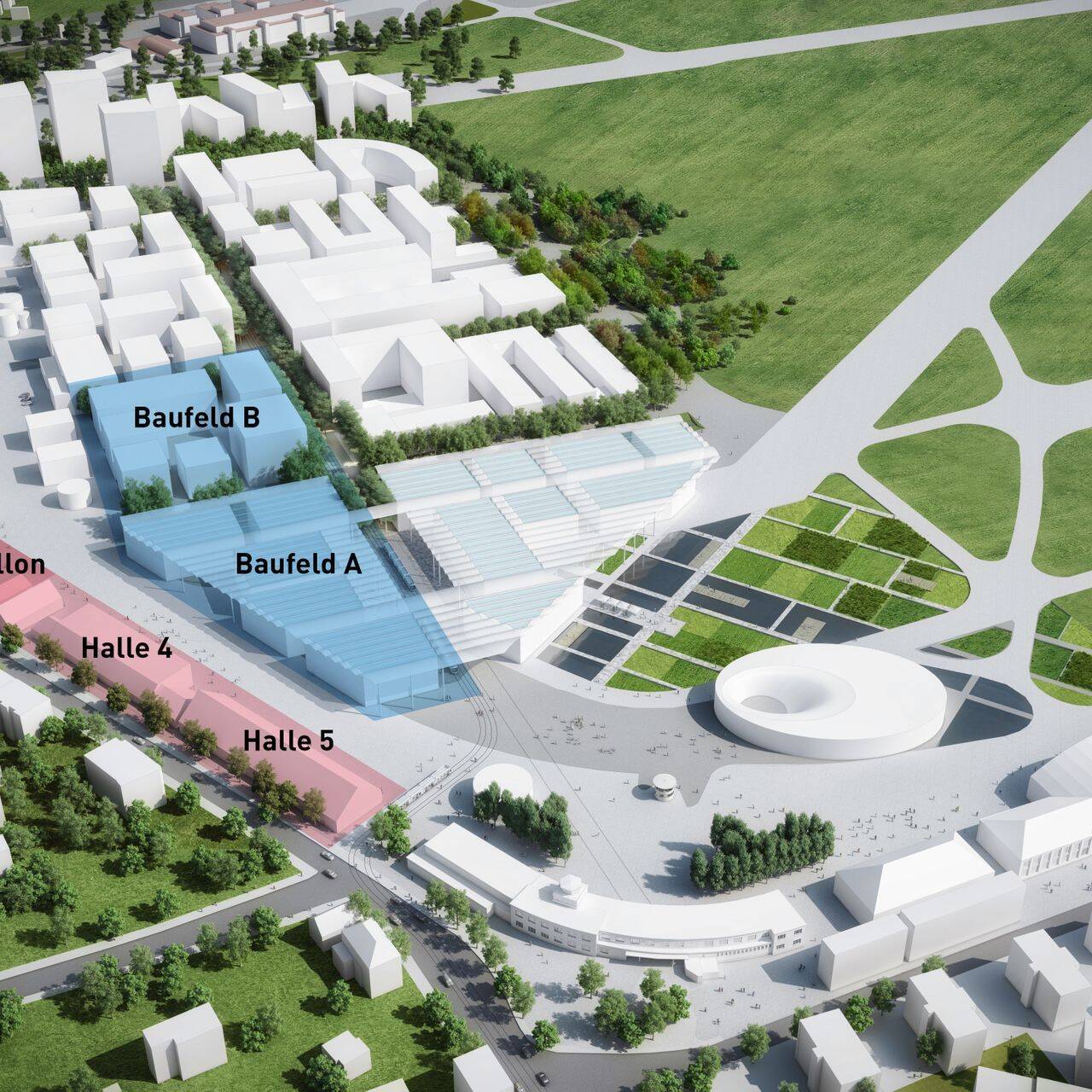 Le varie tappe di realizzazione dello Switzerland Innovation Park Zurich