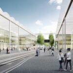 Rendering del campus dello Switzerland Innovation Park Zurich