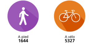 Incidenti di pedoni e biciclette in Svizzera nel 2020 (lingua francese)