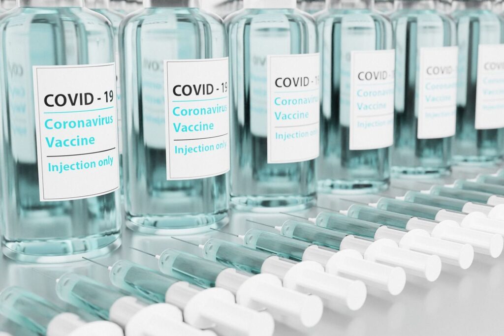 Fiale di vaccino contro il coronavirus