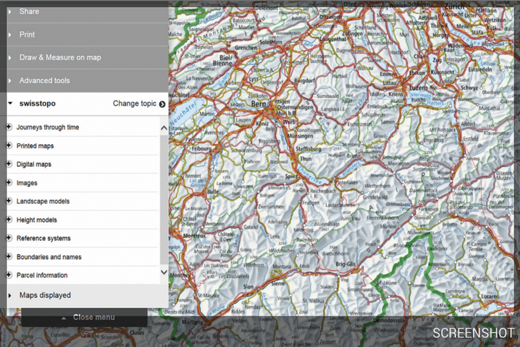 I geodati di swisstopo saranno utilizzabili gratis da pubblico e privati