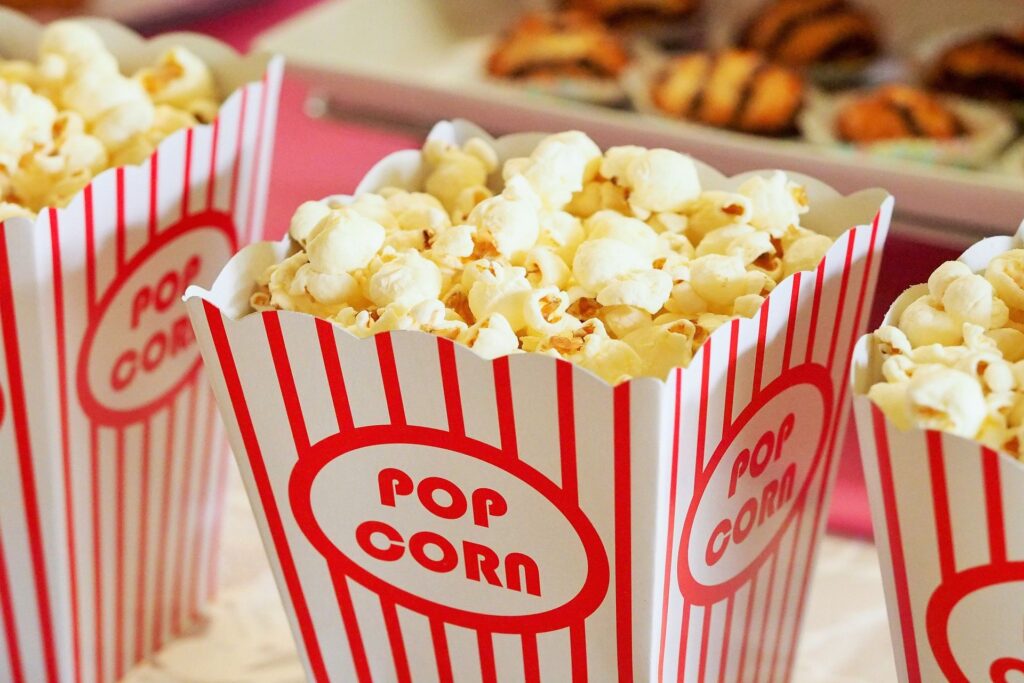 I popcorn vanno a ruba nelle sale cinematografiche