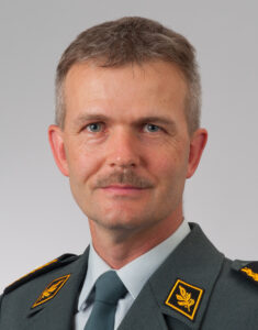 Il brigadiere Hugo Roux dell'esercito svizzero