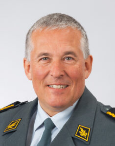 Il brigadiere Peter Stocker dell'esercito svizzero