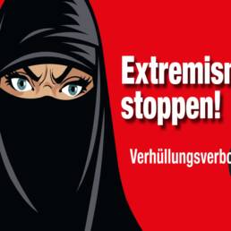 Il manifesto dell'iniziativa contro la dissimulazione del voto (tedesco)