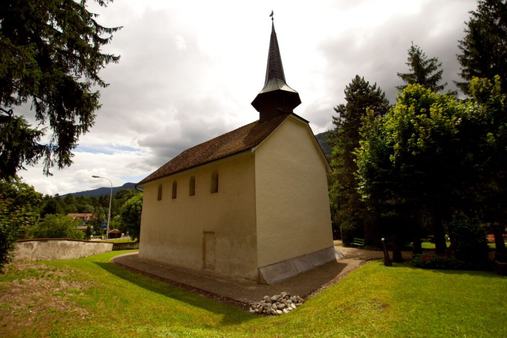 La cappella riformata di Chalières nel Comune di Moutier