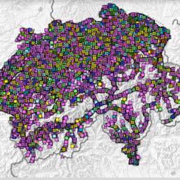 La mappa degli incidenti stradali in Svizzera nel 2020