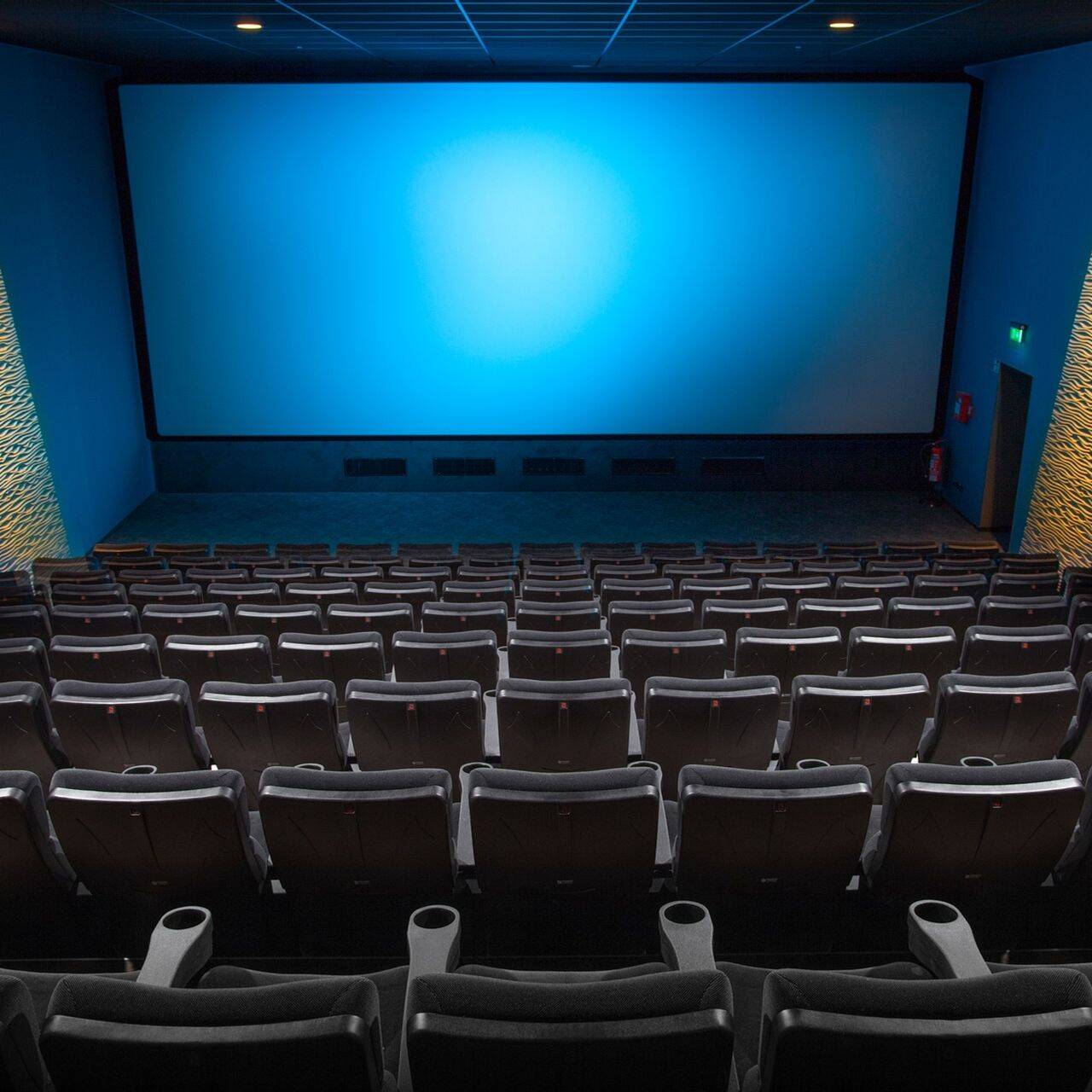 La platea di una sala cinematografica