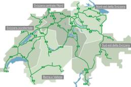 La rete autostradale svizzera