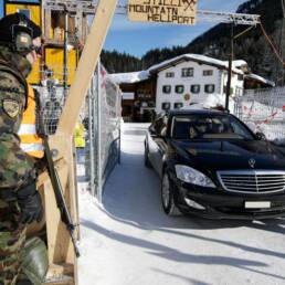 Le attività di protezione dell'esercito svizzero al World Economic Forum di Davos (Grigioni) (Foto (VBS-DDPS)
