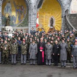 L'esercito svizzero al Pellegrinaggio militare internazionale