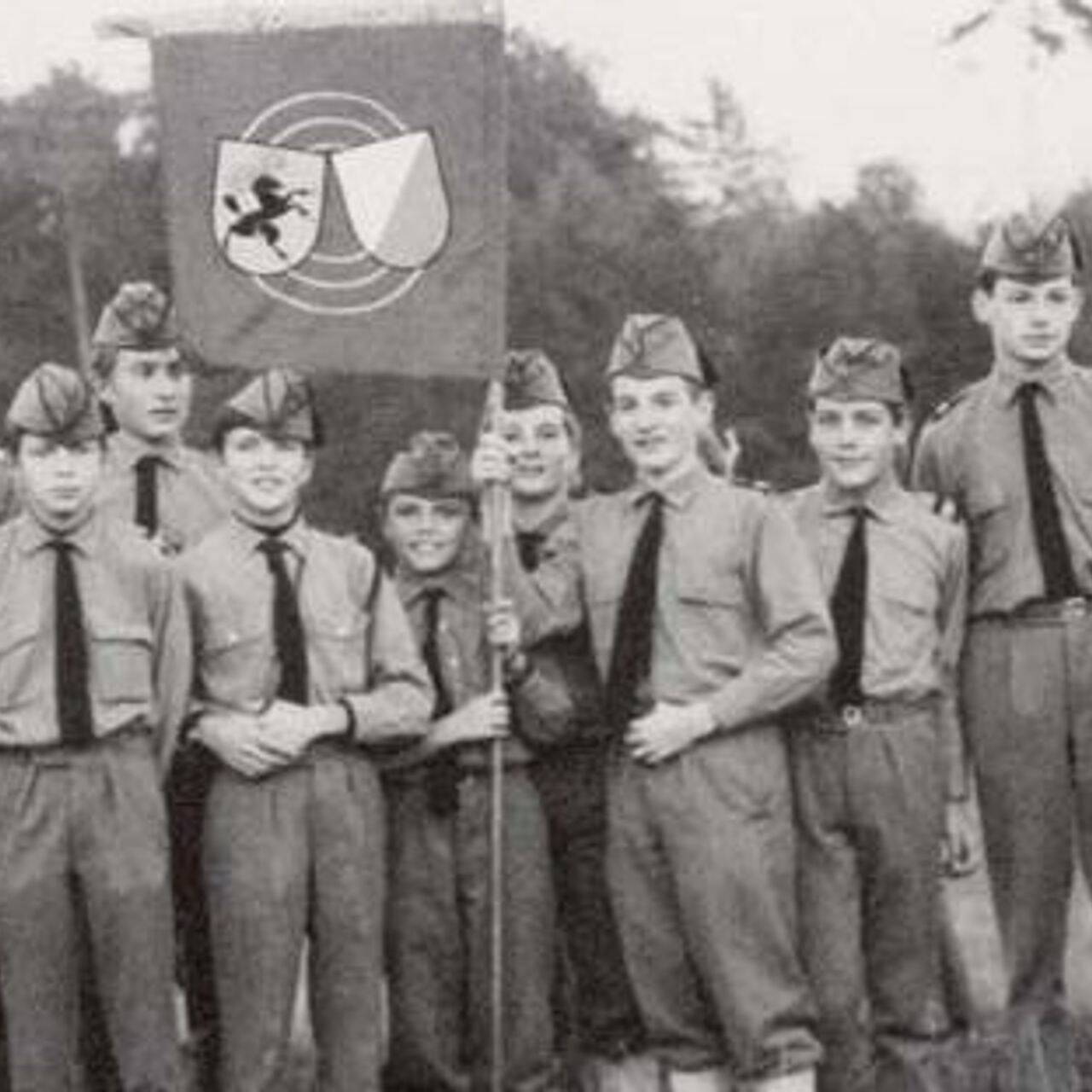 Gara di tiro di alcuni Cadetti svizzeri nel 1967