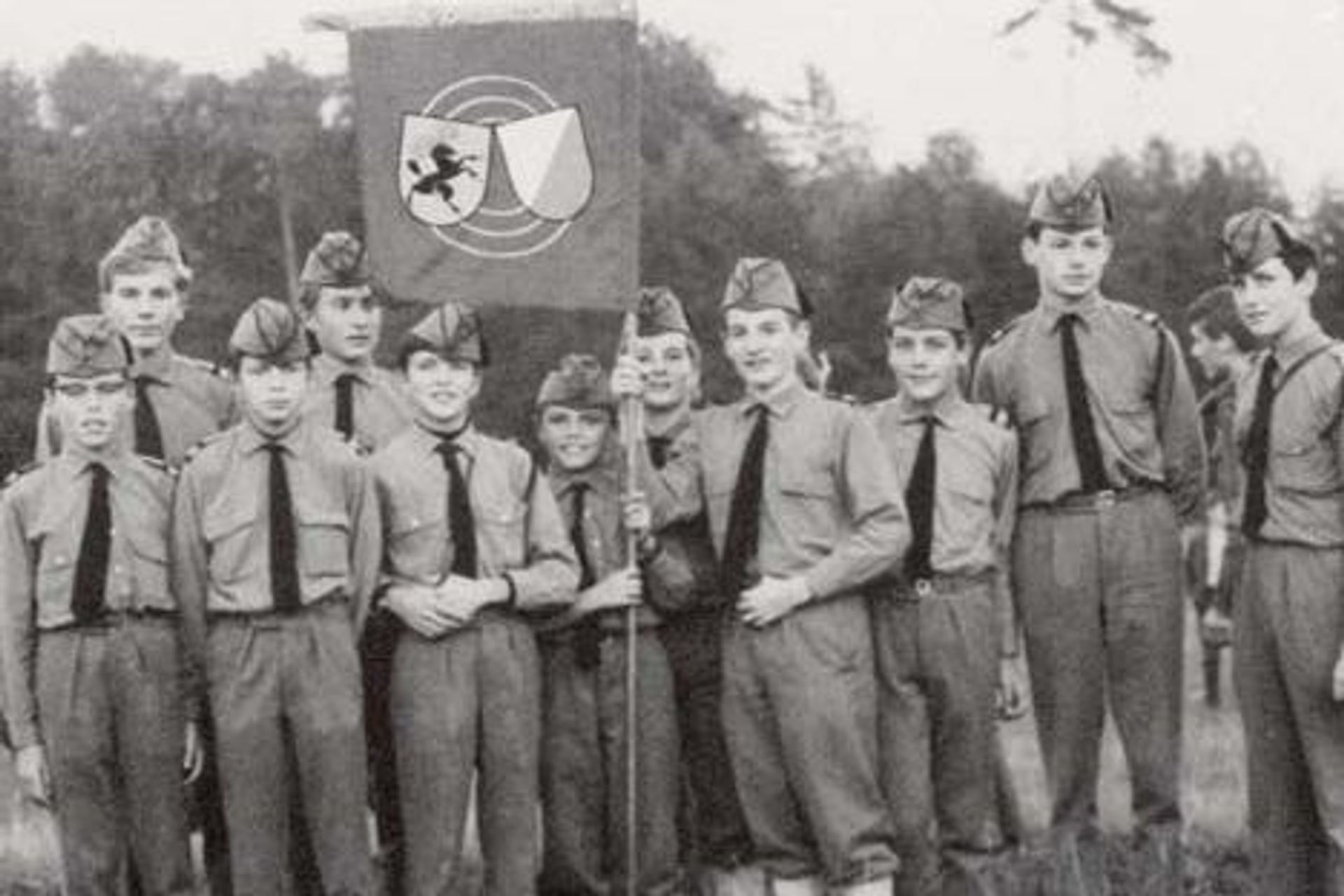 Gara di tiro di alcuni Cadetti svizzeri nel 1967
