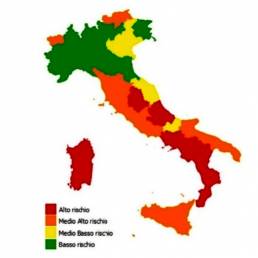 I diversi gradi di rischio economico a causa della pandemia secondo un'indagine dell'ISTAT