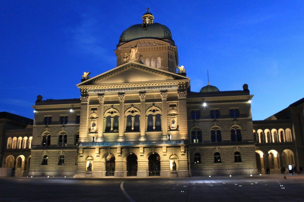 La Bundeshaus ospita il Parlamento della Svizzera