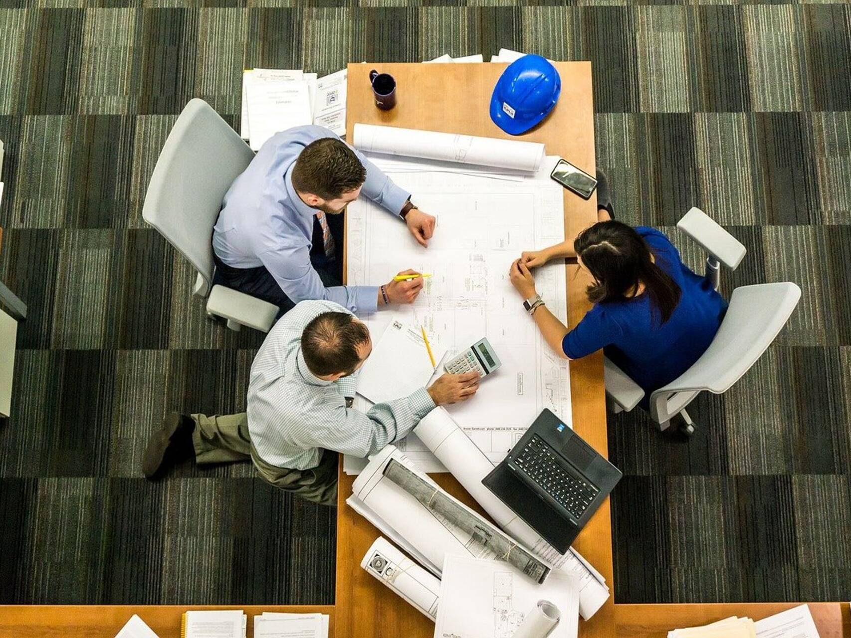 La riunione di una start up particolarmente innovativa