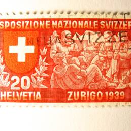 Francobollo Svizzero Zurigo