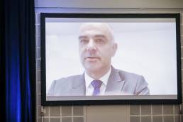 Alain Berset in Verbindung mit der Nationalen Föderalismuskonferenz 2021