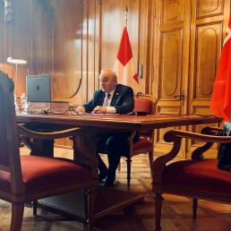 Alex Kuprecht è il presidente del Consiglio degi Stati della Svizzera