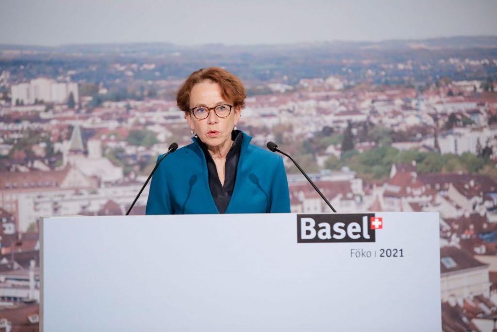 Eva Herzog, rappresentante del Cantone di Basilea Città nel Consiglio degli Stati