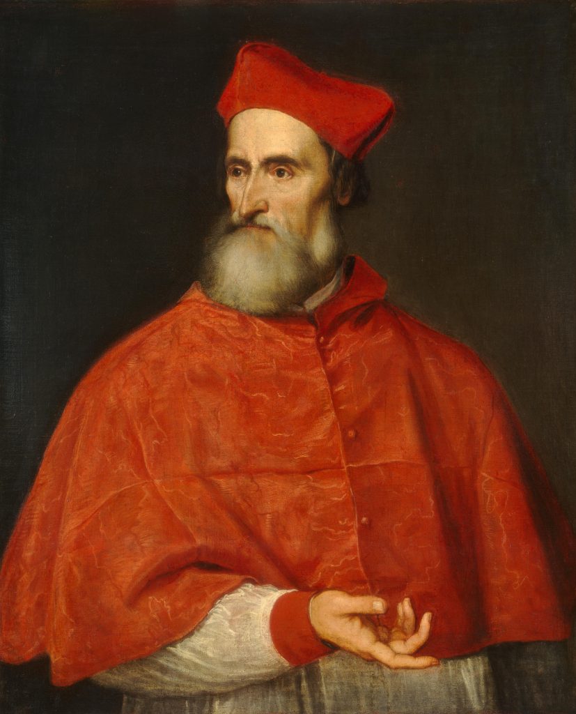 Il cardinale Pietro Bembo in un ritratto di Tiziano