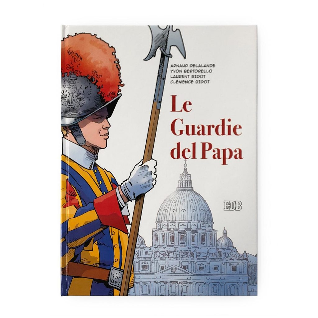 La copertina del fumetto italiano "Le Guardie del Papa"