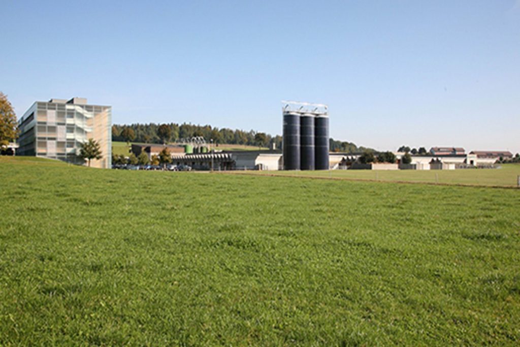 L'azienda sperimentale Agroscope di Posieux (Canton Friborgo)