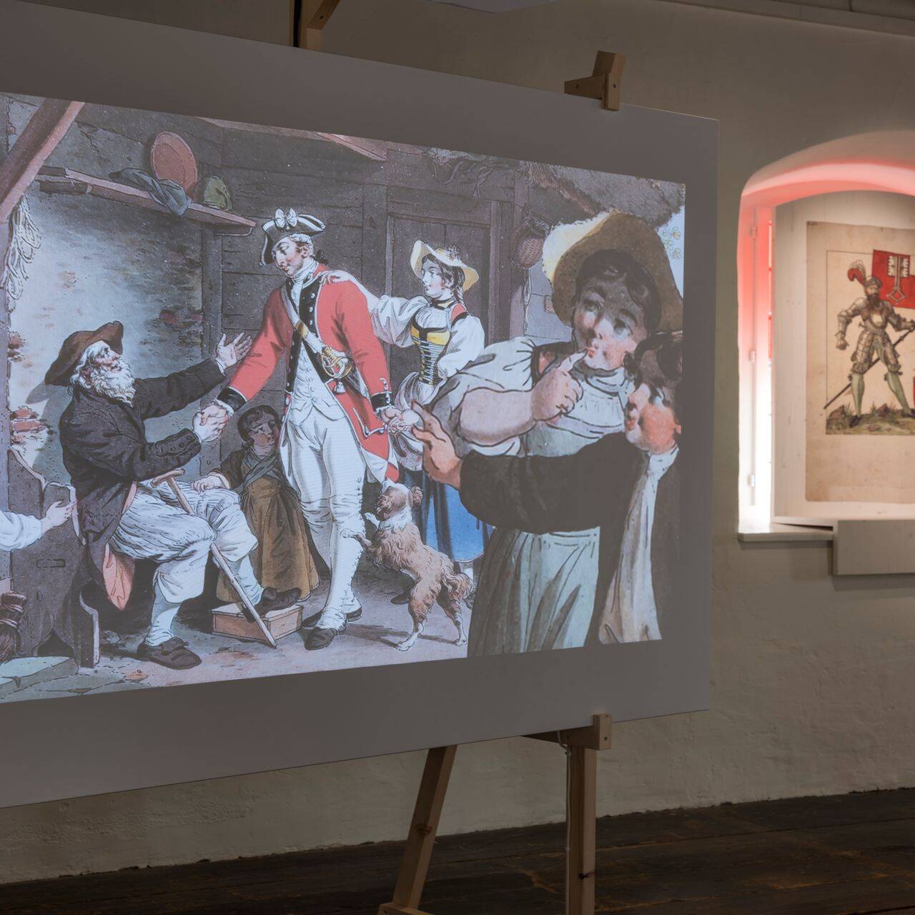 Vista della mostra