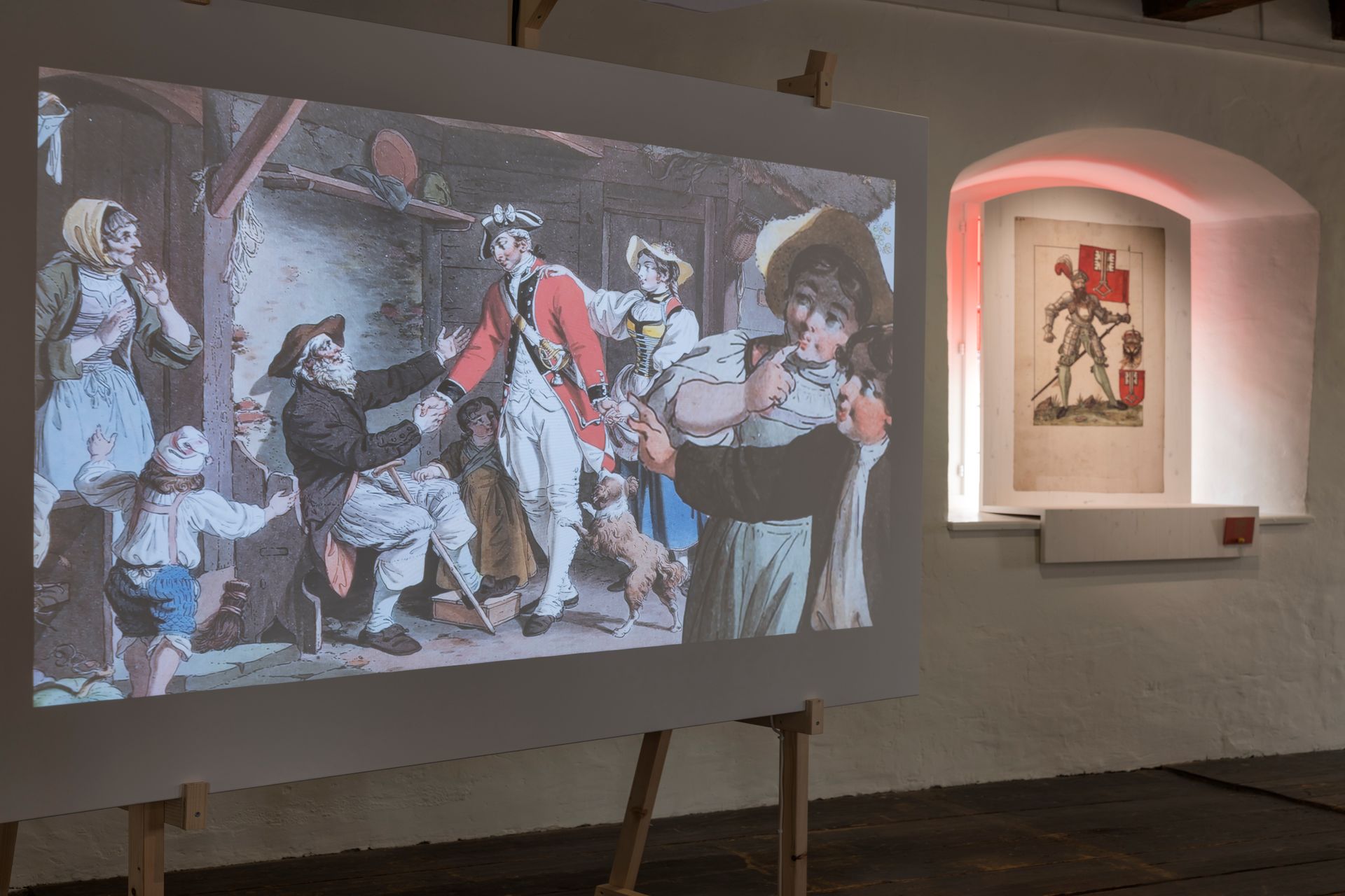 Vista della mostra 