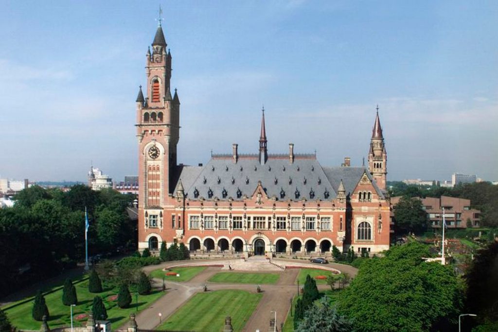 Il Palazzo della Pace a L'Aja ospita la Corte Internazionale di Giustizia