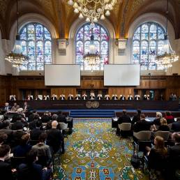 La Corte Internazionale di Giustizia a L'Aja