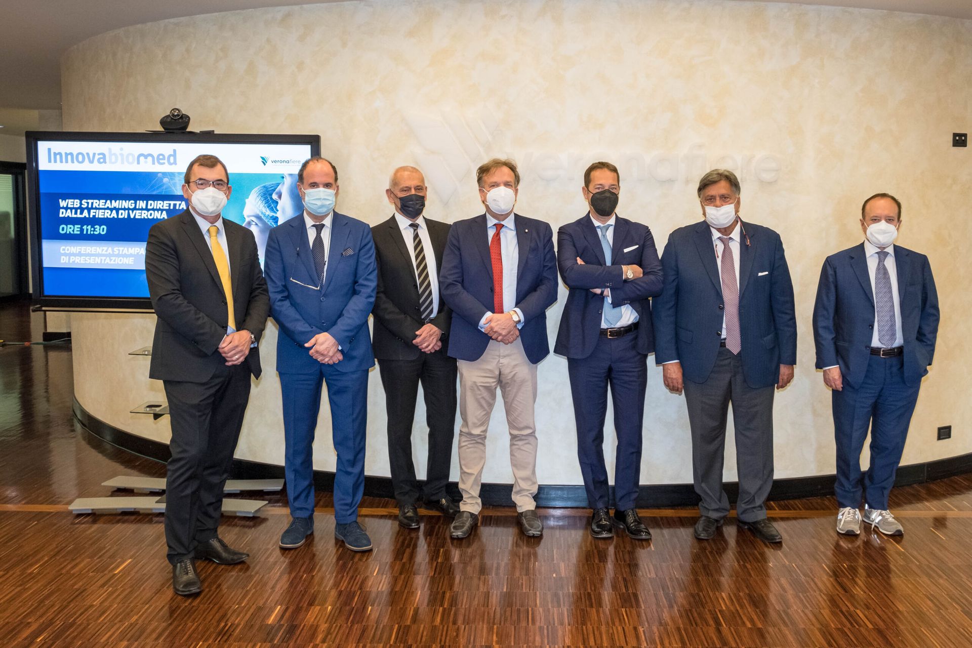 La conferenza stampa di presentazione di Innovabiomed a Verona