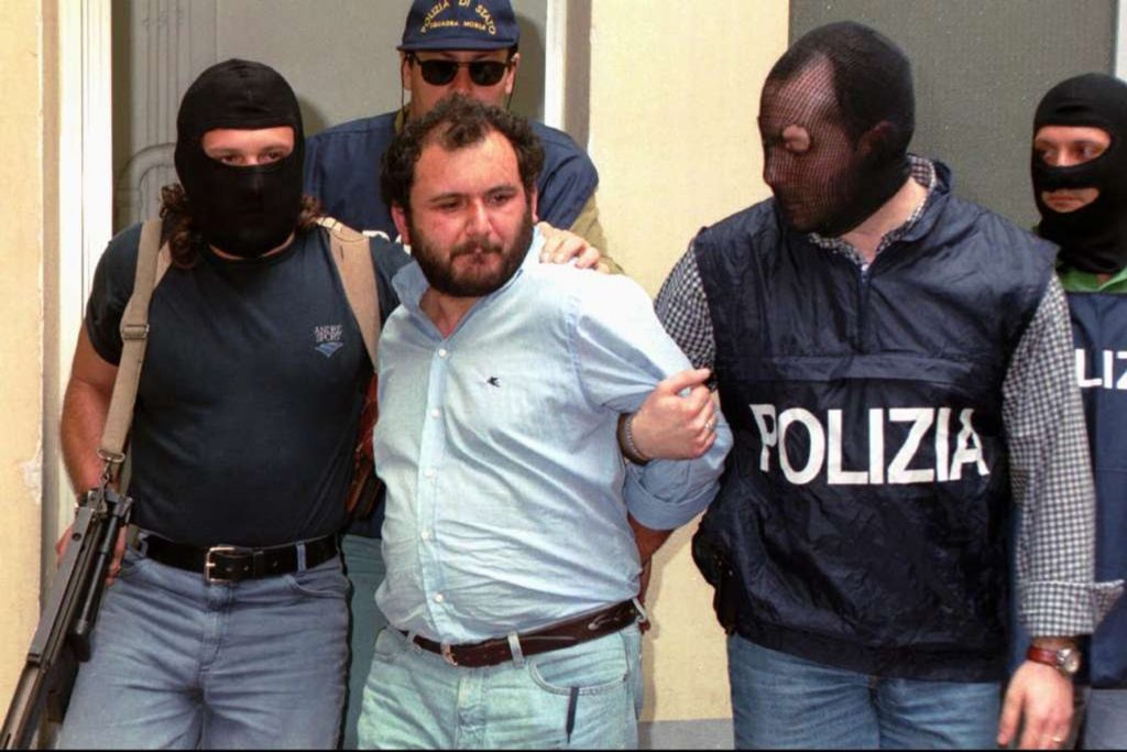 L'arresto del boss mafioso Giovanni Brusca il 20 maggio 1996