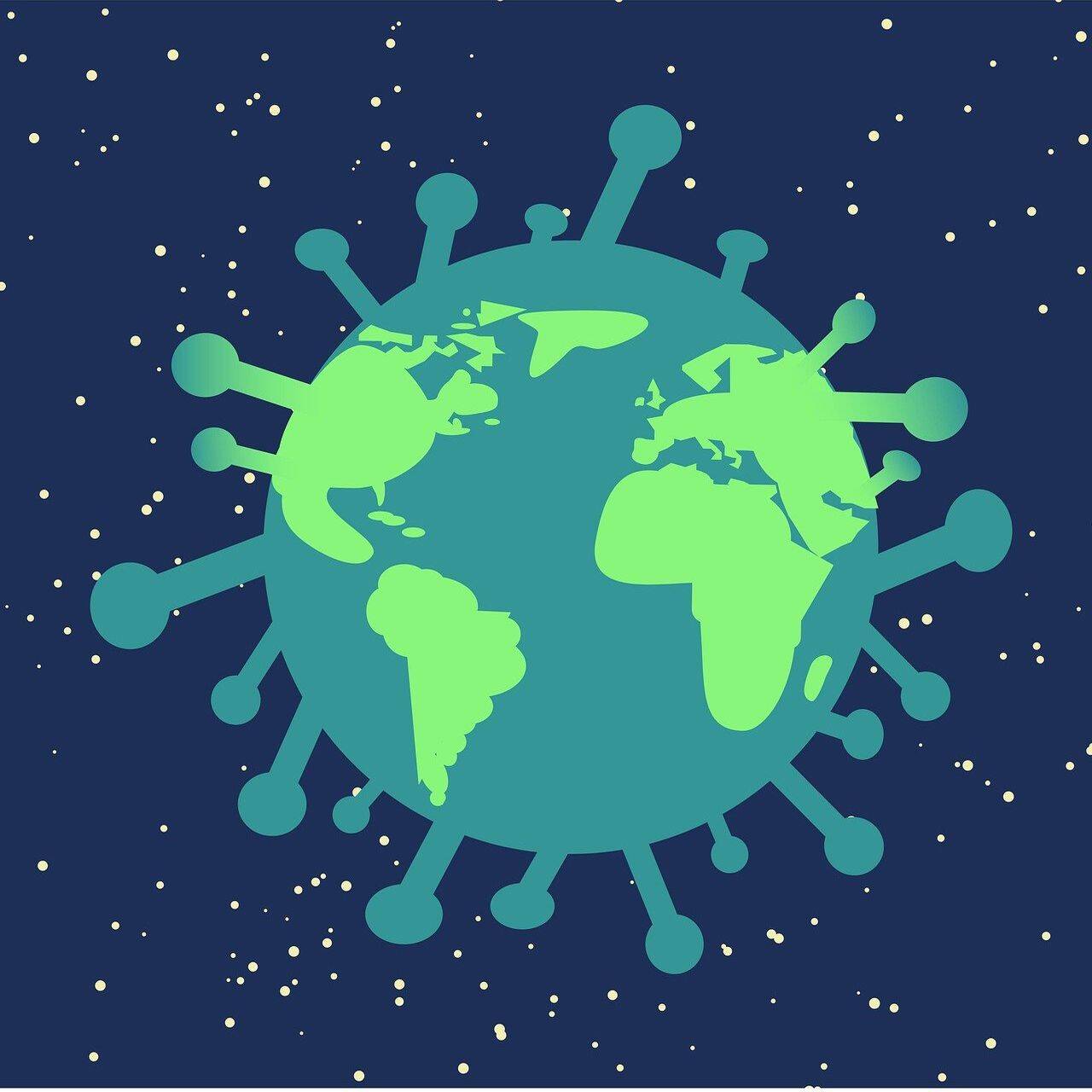 L'epidemia di coronavirus ha interessato l'intero pianeta Terra
