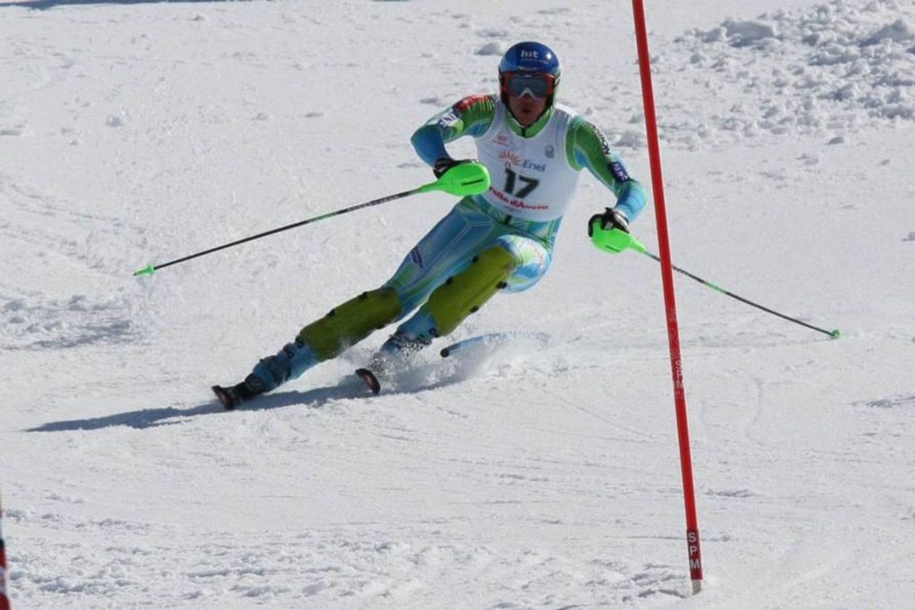 Andrej Jerman ai Giochi Militari Invernali del 2010 nello Slalom