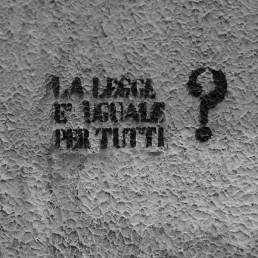 Il quesito alla base del principio di isonomia