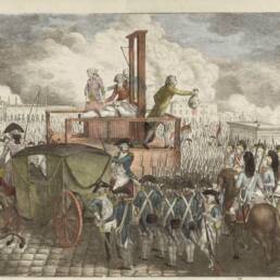L'esecuzione del cittadino Luigi Capeto alias Louis XVI di Francia il 21 gennaio 1793
