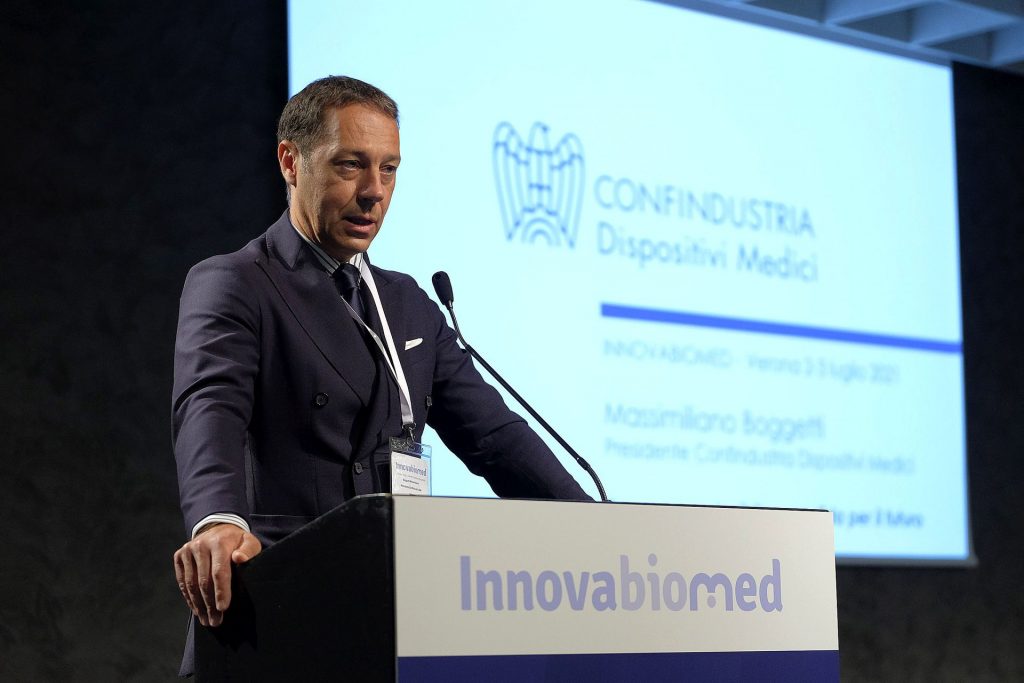 Massimiliano Boggetti, Presidente di Confindustria Dispositivi Medici