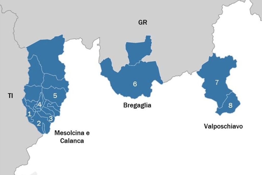 Tutti i luoghi della cultura italofona nel Grigionitaliano